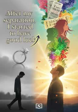 After my divorce, I started to have good luck novel cover