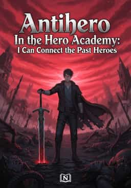 Antihero In the Hero Academy: I Can Connect the Past Heroes novel cover