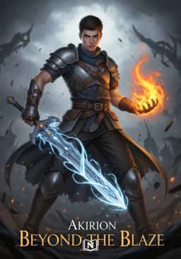 BEYOND THE BLAZE novel cover