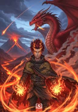 Black Clover: The Son of Fire Dragon Igneel novel cover