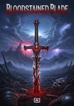 Bloodstained Blade novel cover