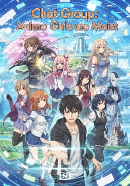 Chat Group: Anime Girls are Moist novel cover
