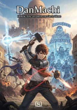 DanMachi: Heroic Epic of Emiya the Great Hero novel cover