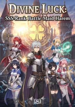 Divine Luck: SSS-Rank Battle Maid Harem novel cover