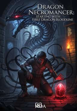 Dragon Necromancer: Starting With First Dragon Bloodline novel cover