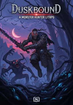 Duskbound: a Monster Hunter LitRPG (Book 2 Stubbing Sept. 16th) novel cover