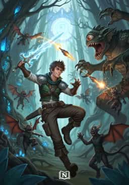 Endless World: The Rise of Leonard Lawson novel cover