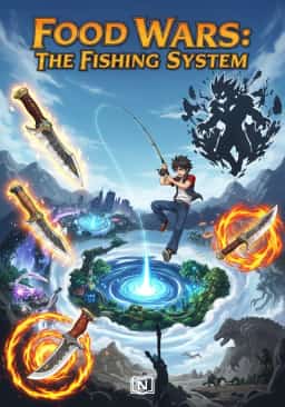 Food Wars: The Fishing System novel cover