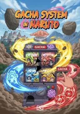 Gacha System in Naruto novel cover