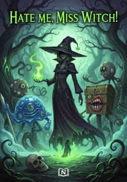 Hate me, Miss Witch! novel cover