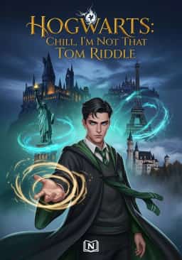 Hogwarts: Chill, I'm Not That Tom Riddle novel cover