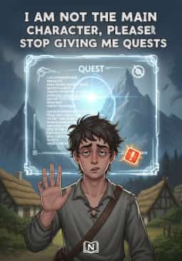 I AM NOT THE MAIN CHARACTER, PLEASE STOP GIVING ME QUESTS novel cover