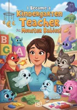 I Became a Kindergarten Teacher for Monster Babies! novel cover