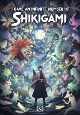 I have an infinite number of shikigami novel cover