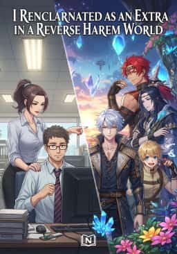 I Reincarnated as an Extra in a Reverse Harem World novel cover