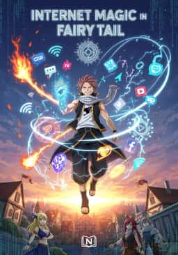 Internet Magic in Fairy Tail novel cover