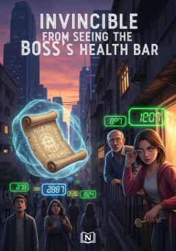 Invincible from Seeing the BOSS's Health Bar novel cover