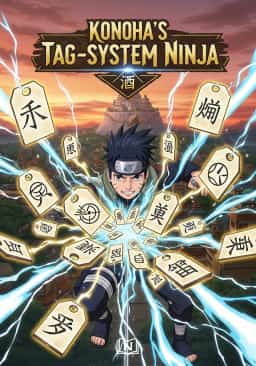 Konoha's Tag-System Ninja novel cover