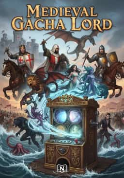 Medieval Gacha Lord novel cover