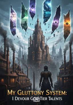 My Gluttony System: I Devour God-Tier Talents novel cover