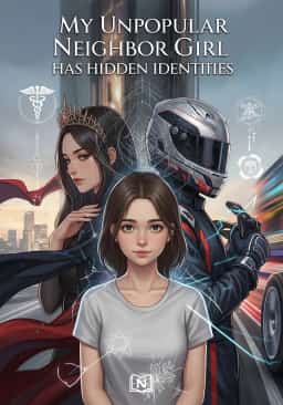 My Unpopular Neighbor Girl Has Hidden Identities novel cover