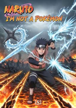 Naruto: I'm Not a Pokémon novel cover