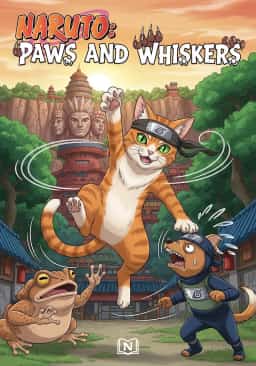 Naruto: Paws and Whiskers novel cover