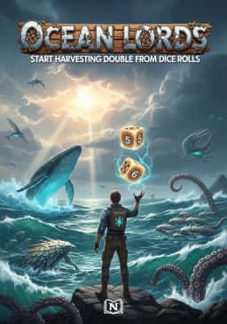 Ocean Lords: Start Harvesting Double from Dice Rolls novel cover