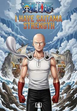 One Piece : I Have Saitama Strength novel cover