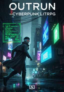 Outrun – Cyberpunk LitRPG novel cover
