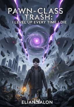 Pawn-Class Trash: I Level Up Every Time I Die novel cover
