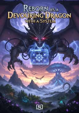 Reborn as a Devouring Dragon with a System novel cover