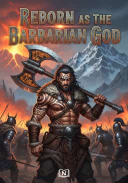 Reborn As The Barbarian God novel cover