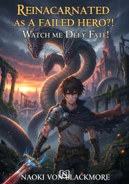 Reincarnated as a failed hero?! Watch me Defy Fate! novel cover