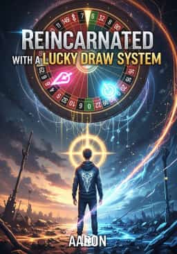 Reincarnated with a lucky draw system novel cover