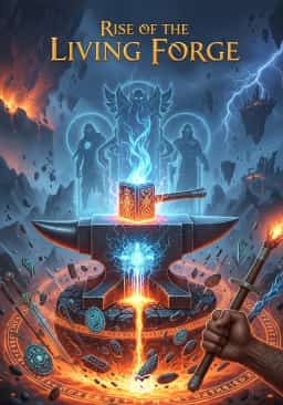 Rise of the Living Forge novel cover