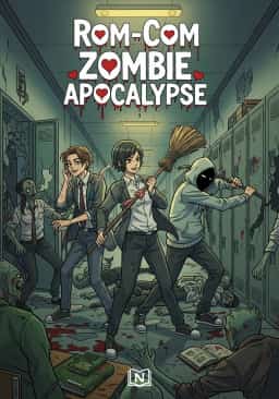 Rom-Com Zombie Apocalypse novel cover