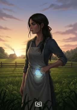 The Farmer‘s Eldest Daughter Has a Spatial Pocket novel cover