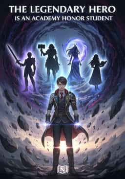 The Legendary Hero is an Academy Honor Student novel cover