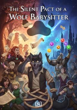 The Silent Pact of a Wolf Babysitter novel cover