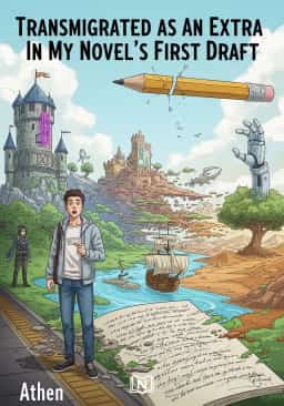 Transmigrated as An Extra In My Novel's First Draft novel cover