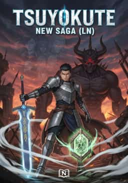 Tsuyokute New Saga (LN) novel cover