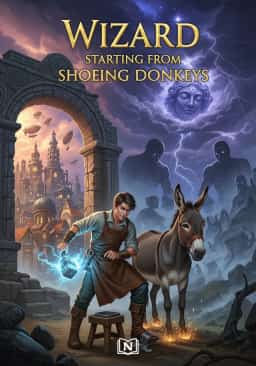 Wizard starting from shoeing donkeys novel cover