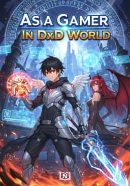 As a Gamer In DxD World novel cover