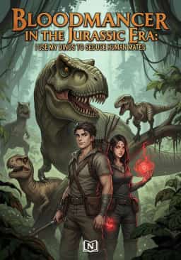 Bloodmancer in the Jurassic Era: I use my Dinos to seduce Human mates novel cover