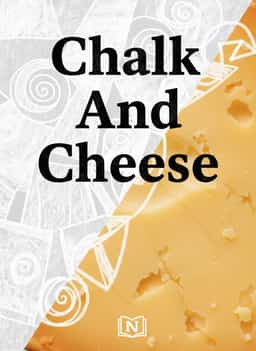 Chalk And Cheese novel cover