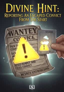 Divine Hint: Reporting An Escaped Convict From The Start