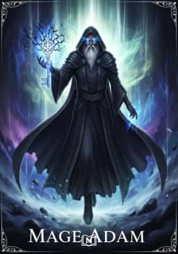 Mage Adam novel cover