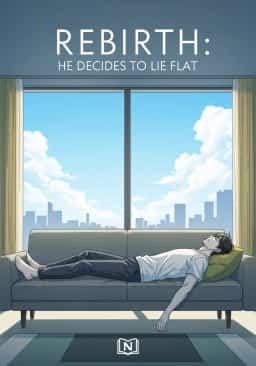 Rebirth: He Decides to Lie Flat novel cover
