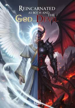 Reincarnated as both God and The Devil novel cover